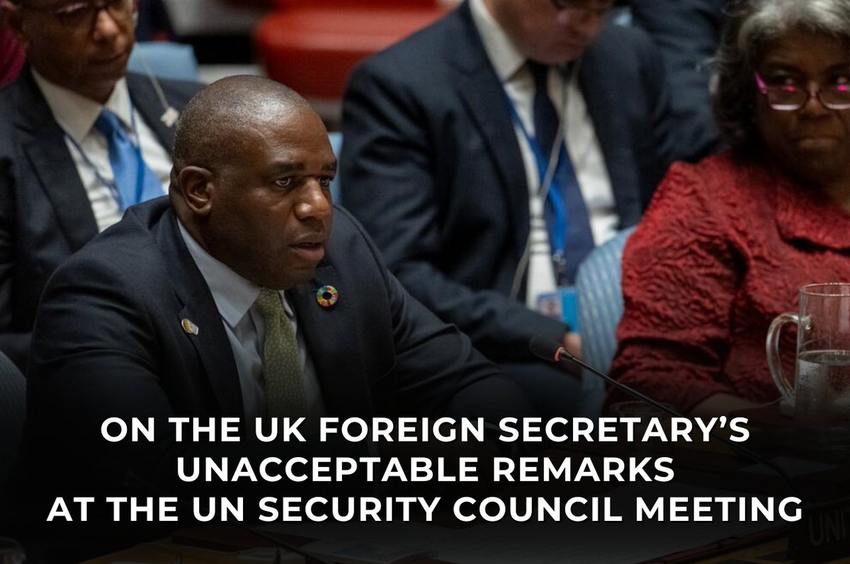 RussianEmbassy's tweet photo. ❌ @DavidLammy's brazen attempts to accuse Russia of “imperialism” appear patently absurd, giving the impression that he does not fully comprehend on whose behalf he speaks – whether it is the UK, with its dark legacy of brutal colonial exploitation of numerous countries, or the descendants of those who suffered under Britain’s own slave trade.

https://t.co/9EUBcOfE8I
