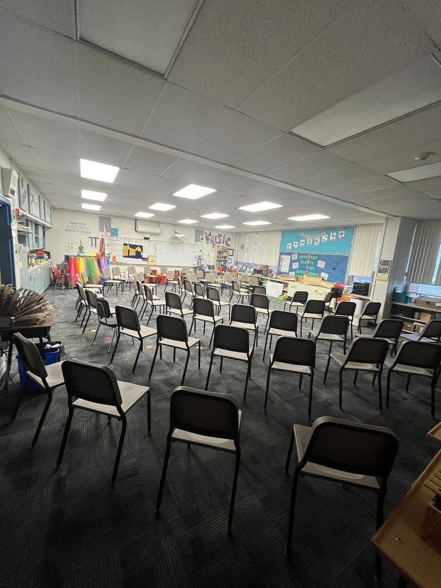 Tomorrow we welcome 62 musicians to orchestra rehearsal. This is going to be a great year. #BearTavernPride