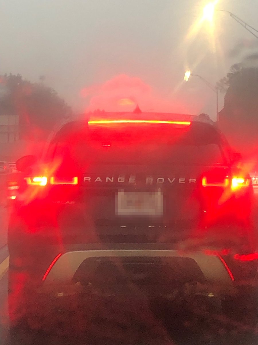 If you put an “O” and a “G” in front of Range and Rover it would spell Orange Grover.

#RainOutTrafficThoughts