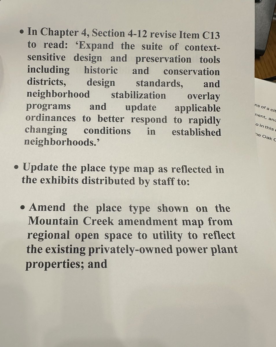 apriltowery3's tweet image. Mayor Pro Tem Tennell Atkins’ proposed amendments to #ForwardDallas 2.0 🧵1/2