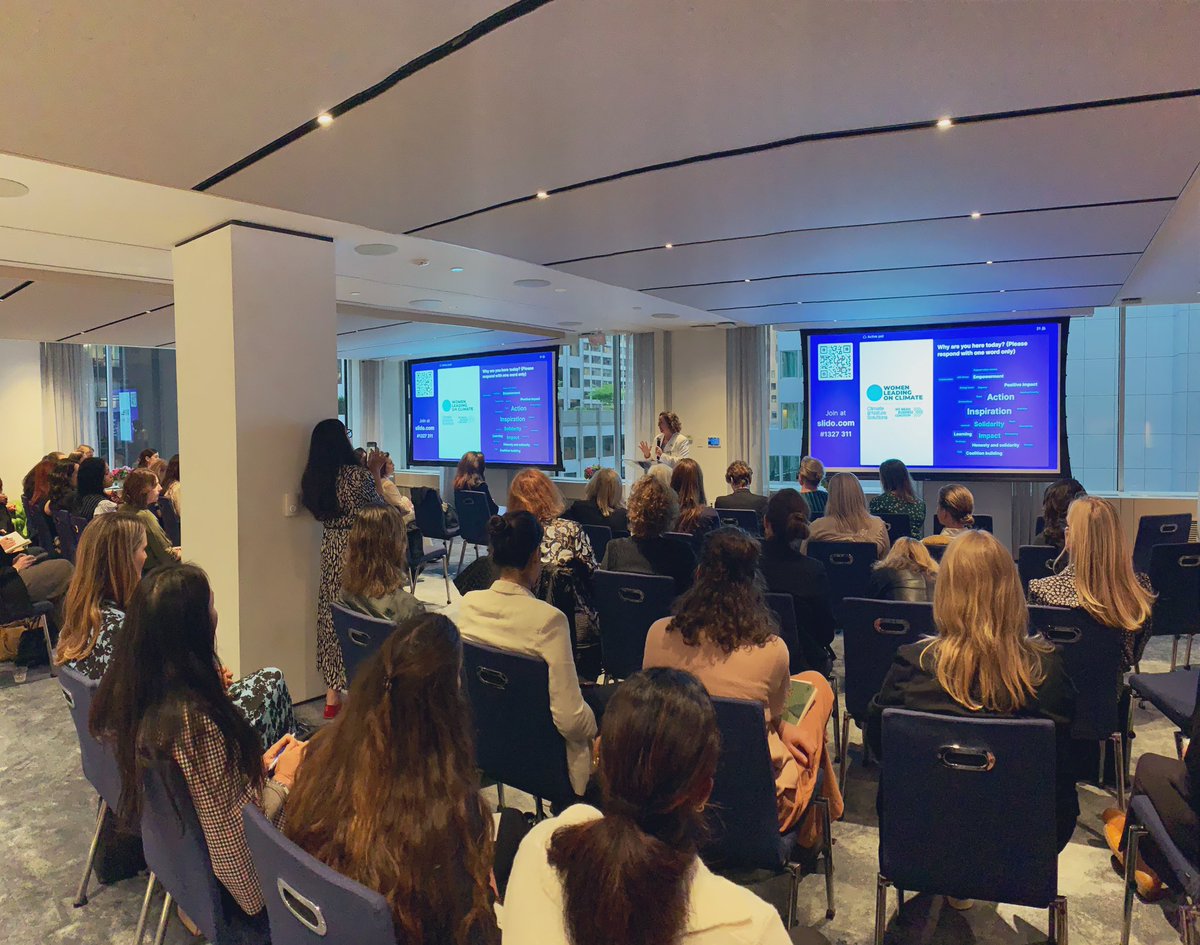 María Mendiluce (@mendiluce) on Twitter photo Launching the Women Leading on Climate Network right now at #ClimateWeekNYC w/ <a href="/cathmckenna/">Catherine McKenna</a>.
🔗 womenleadingonclimate.org Launching the Women Leading on Climate Network right now at #ClimateWeekNYC w/ <a href="/cathmckenna/">Catherine McKenna</a>.
🔗 womenleadingonclimate.org