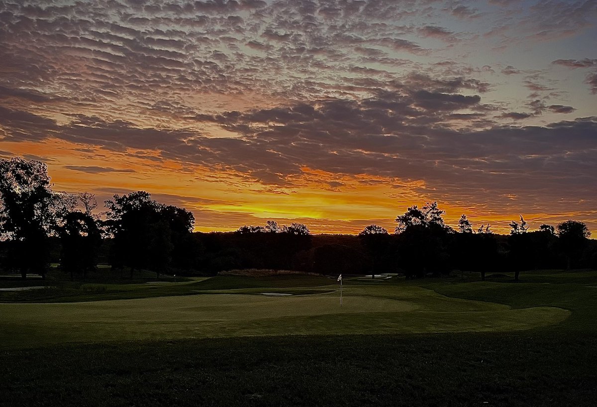 Nice drive in to the office this morning…
Sunrise over 16