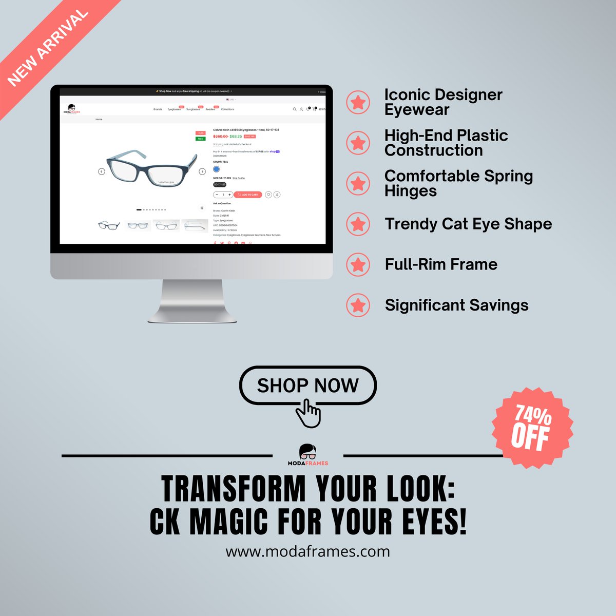 ModaFrames - Premium Eyewear Brands & Styles tweet media