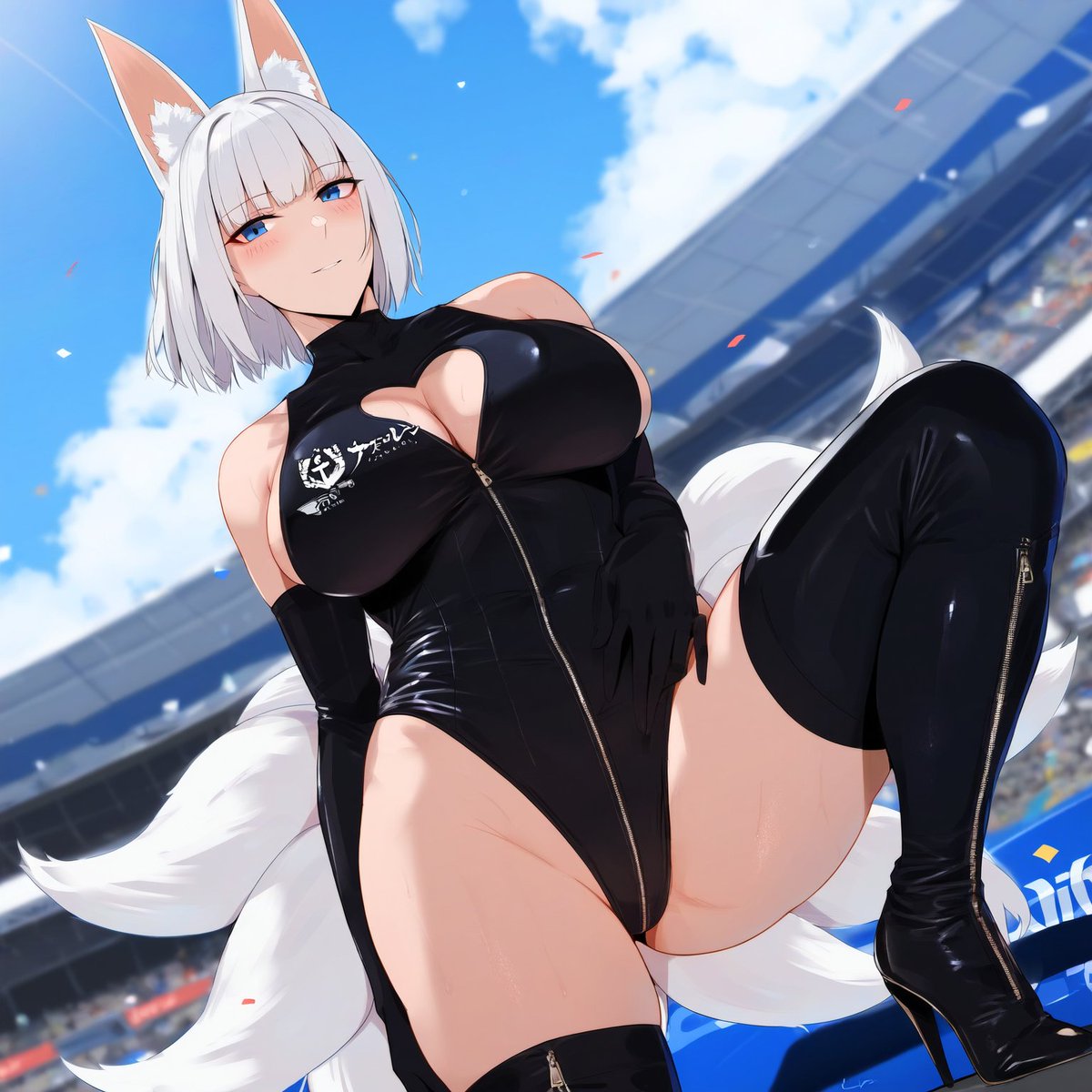 Kenobi_AI's tweet photo. Race Queen Kaga 

#AzurLaneFanArt #AzurLane #shipgirl #AzurArt #AzurLaneArt #animegirl #アズールレーン #碧蓝航线 #Kaga #foxgirl https://t.co/6K3hJ0njka