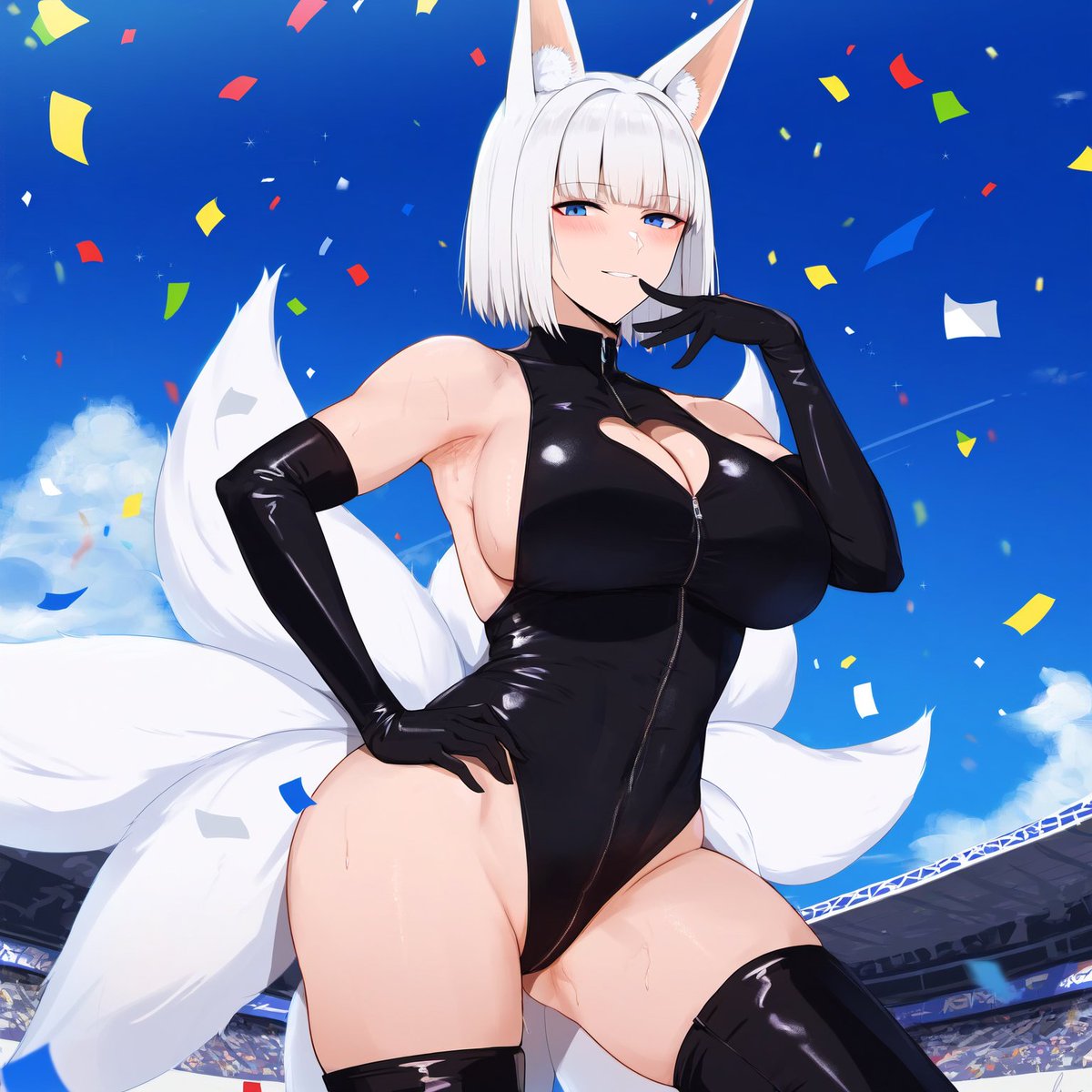 Kenobi_AI's tweet photo. Race Queen Kaga 

#AzurLaneFanArt #AzurLane #shipgirl #AzurArt #AzurLaneArt #animegirl #アズールレーン #碧蓝航线 #Kaga #foxgirl https://t.co/6K3hJ0njka