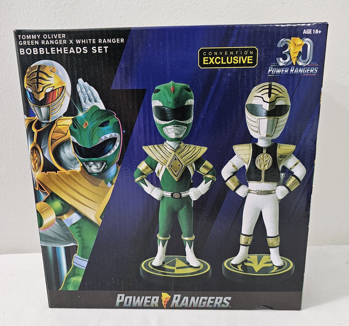 ⚡ Giveaway! ⚡

Like + Repost + Follow to win this #PowerRangers #MMPR Green and White Ranger Bobblehead Set!

Fans outside US can enter, but must pay shipping!