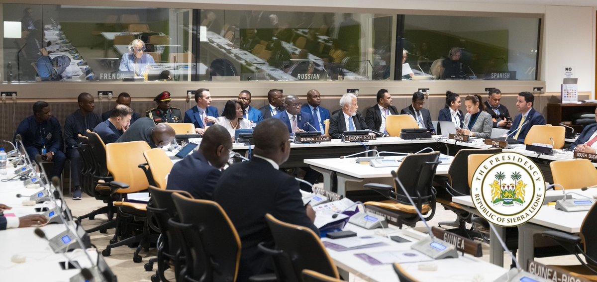 Julius Maada Bio tweet media