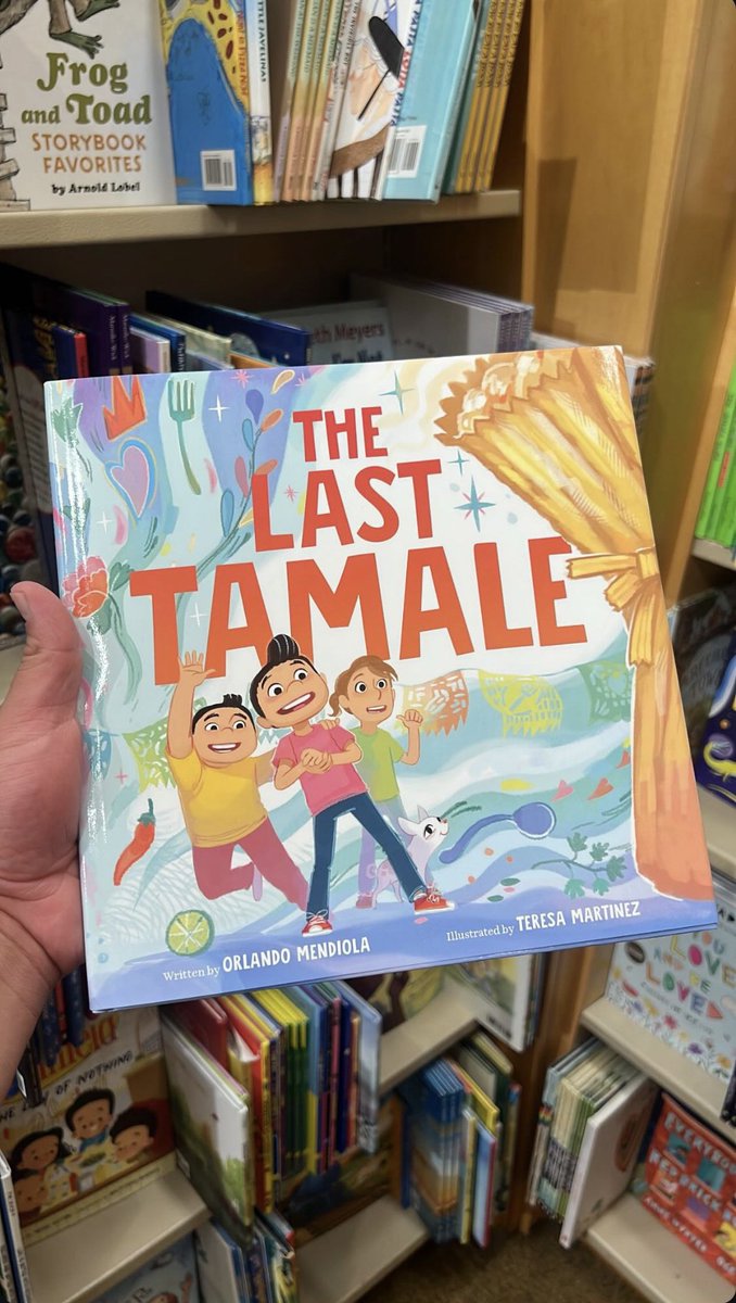 landomendiola's tweet photo. From coast to coast, it’s been amazing to see The Last Tamale being spotted by friends across the country!  #WritingCommmunity #HispanicHeritageMonth https://t.co/BgwjrVBdYT
