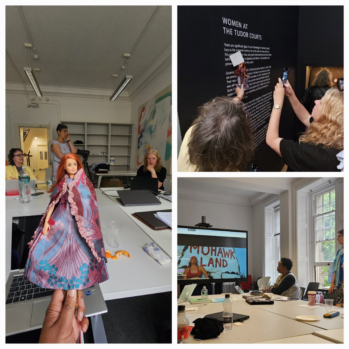 Summer 2024 started with an invitation to a small 3 day gathering of fab global educators, curators &amp; artists organised by Profs Darlene Clover &amp; Carol Tulloch at Chelsea College of Arts.'Stories and their tellers: Curating living knowledge for a decolonised, gender just future!'