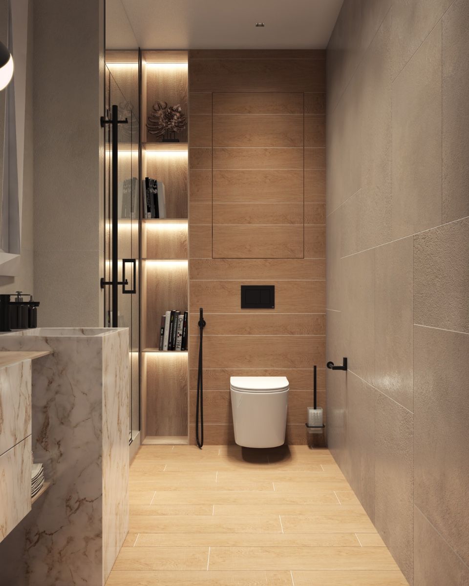 HeshiDesign's tweet image. Ванная