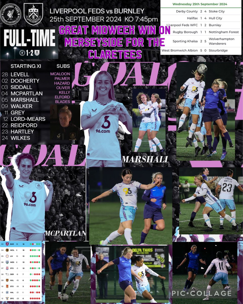 BlokeFromBFC's tweet photo. #HerGameToo ⚽️🙋‍♀️
@FAWNL #NationalLeagueNorth 2️⃣4️⃣/2️⃣5️⃣
#twitterclarets

#MD7️⃣Vs @LiverpoolFeds 
#FEDBUR 1️⃣/2️⃣✅

#CLARETTES GAIN A SUPERB MIDWEEK WIN ON MERSEYSIDE 

@Rk89Sav #POSTMATCHTHOUGHTS
https://t.co/PmbjHgqw4Q

#MATCHREPORT
https://t.co/MS6e5zuafW https://t.co/qiq0CYswLk
