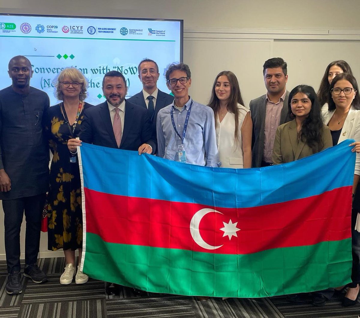 fsahat's tweet photo. Opening at #UN #GeneralAssembly Hall 
Sessions
-#Governance for #HumanRights #Peace &amp; #Security
-#GenderEquality for #Adolescent #Girls &amp; #Young #Women at Heart of #Multilateralism
-Side event organized by @ICYF_Official &amp; 🇦🇿
#Youth2030 #youthleadership #OurCommonFuture #UNGA79 https://t.co/BnBIDm3YHQ