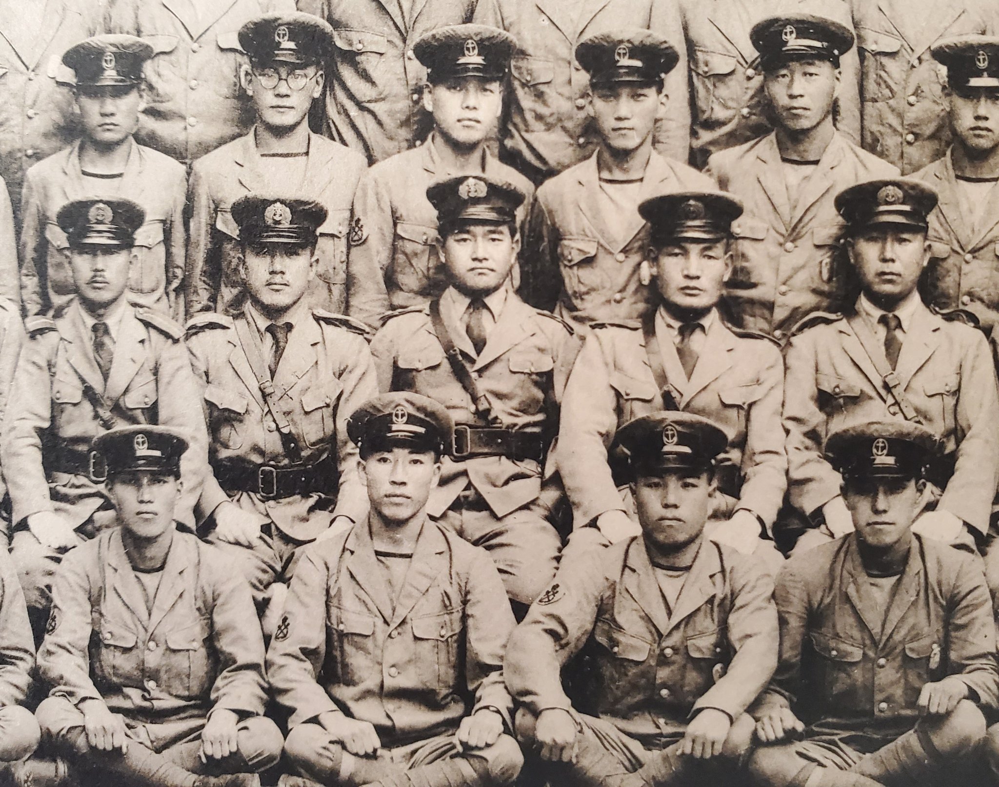 日本陸軍降下外被（実物) 安達オースティン『日本軍フォトアーカイブ』『海軍陸戦隊史保存