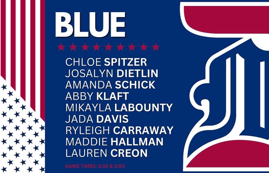 See you Friday for our Clash of the Titans: Red, White, vs. Blue Series! ❤️🤍💙⚔️🥎
