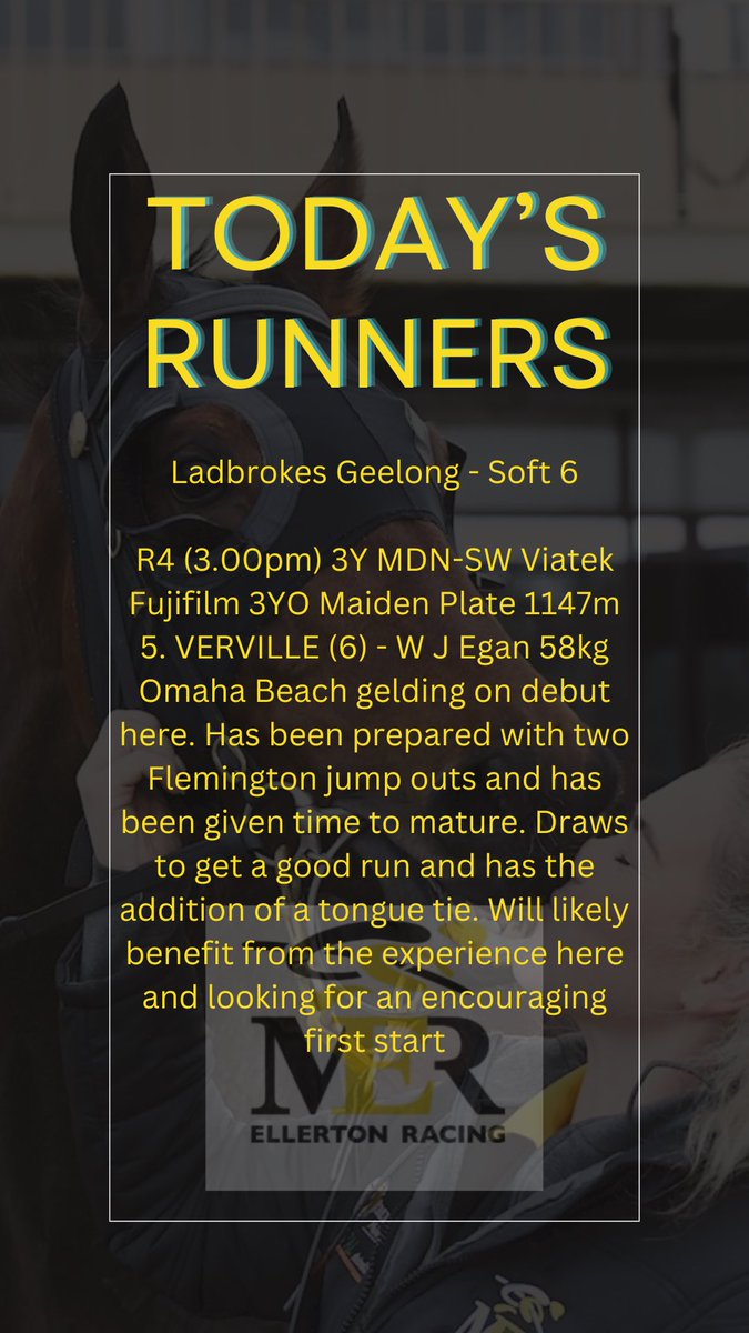 Mathew Ellerton Racing tweet media