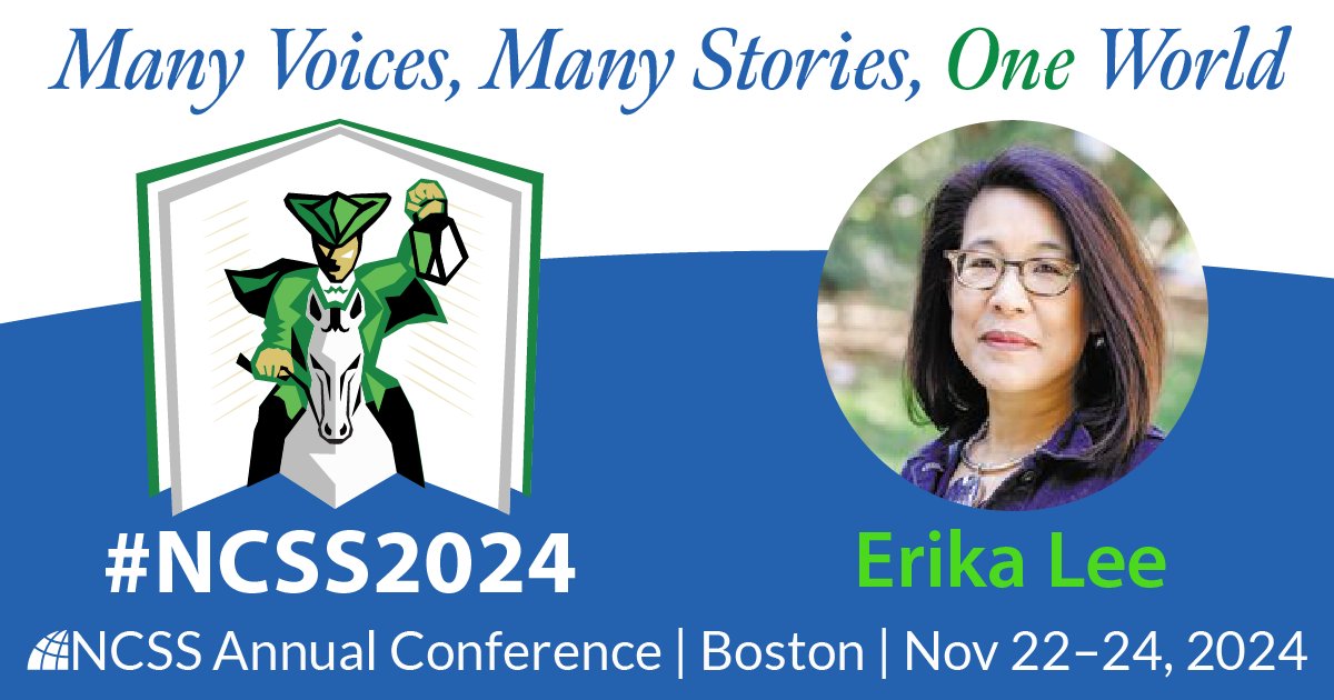 Educators, are you ready to learn from Erika Lee at #NCSS2024? This historian, author, and  inaugural Bae Family Professor of History at Harvard University will be speaking on teaching Asian American history. 
➡️ Save your spot: hubs.li/Q02PQLLY0 #aapi #history #authors