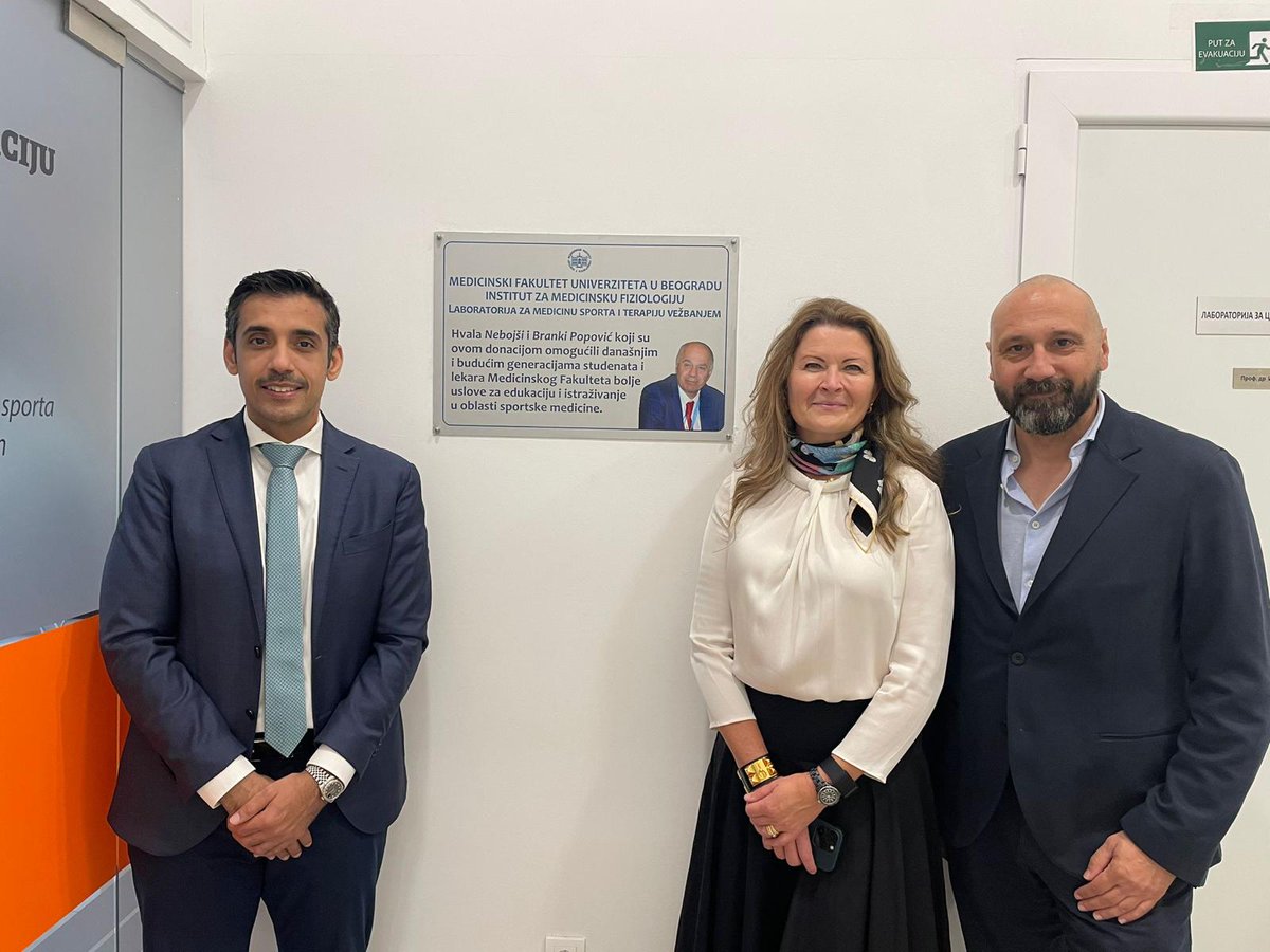 Lana Krzman (@lkrzman) on Twitter photo Today we had a treat🎯 <a href="/Aspetar/">Aspetar سبيتار</a> surgeons in our #CentarforSportsMedicineandexercisetherapy. Dr. Khalid Al-Khelaifi dr Zarko Vuckovic <a href="/zarkov_dr/">Zarko Vuckovic</a> and dr Elisabeth Hagert <a href="/elihag/">Elisabet Hagert MD PhD</a> visited our Centar with prof S.Mazic #Belgrade #sportmedicine <a href="/Popovicnebojsa4/">Popovic Nebojsa</a> Today we had a treat🎯 <a href="/Aspetar/">Aspetar سبيتار</a> surgeons in our #CentarforSportsMedicineandexercisetherapy. Dr. Khalid Al-Khelaifi dr Zarko Vuckovic <a href="/zarkov_dr/">Zarko Vuckovic</a> and dr Elisabeth Hagert <a href="/elihag/">Elisabet Hagert MD PhD</a> visited our Centar with prof S.Mazic #Belgrade #sportmedicine <a href="/Popovicnebojsa4/">Popovic Nebojsa</a>