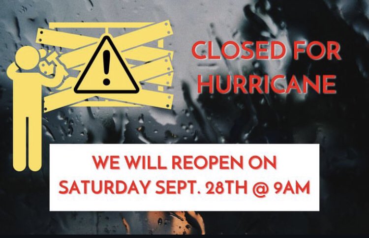 Resource Depot (@resourcedepot) on Twitter photo For the safety of our staff and community, Resource Depot will be CLOSED for shopping + donations, Thursday, Sept, 26th. We will reopen for our normal hours Saturday, Sept 28th 9am-2pm. Everyone stay safe!
@prime_time_pbc <a href="/cscpbc/">Children Svc Council</a> @palmbeachculture @industryalleywpb For the safety of our staff and community, Resource Depot will be CLOSED for shopping + donations, Thursday, Sept, 26th. We will reopen for our normal hours Saturday, Sept 28th 9am-2pm. Everyone stay safe!
@prime_time_pbc <a href="/cscpbc/">Children Svc Council</a> @palmbeachculture @industryalleywpb