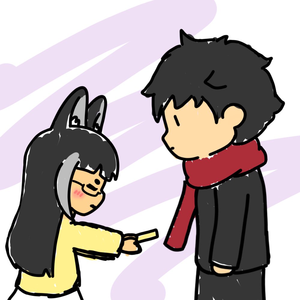 giving a gift to <a href="/ManlyBadassHero/">ManlyBadassHero</a> at twitch con felt so ANIME ajsjjs