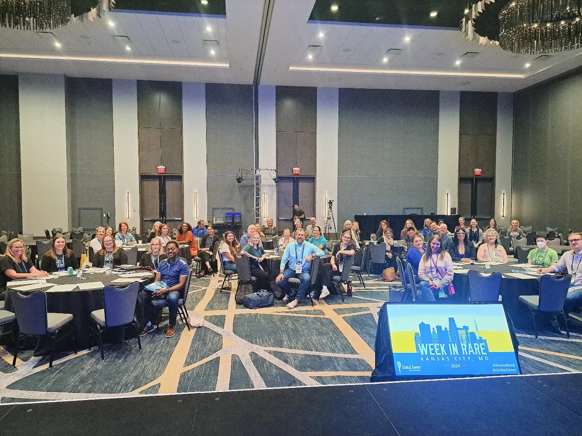 GlobalGenes's tweet photo. Our Freshman Orientation for first-time attendees has wrapped up at #WeekInRARE! Like + share this photo if you see yourself pictured! 📷 Welcome, everyone! We're happy you're here! #RARESummit #RAREHealthEquity #GGSummit #GGSummit2024 #GlobalGenes #CareAboutRare #BeCounted https://t.co/La3QtjeoS5