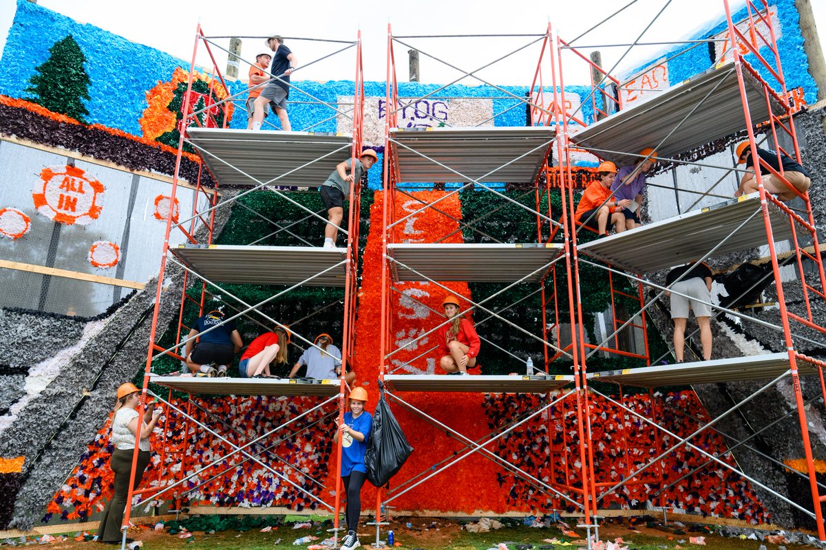 Clemson University tweet media