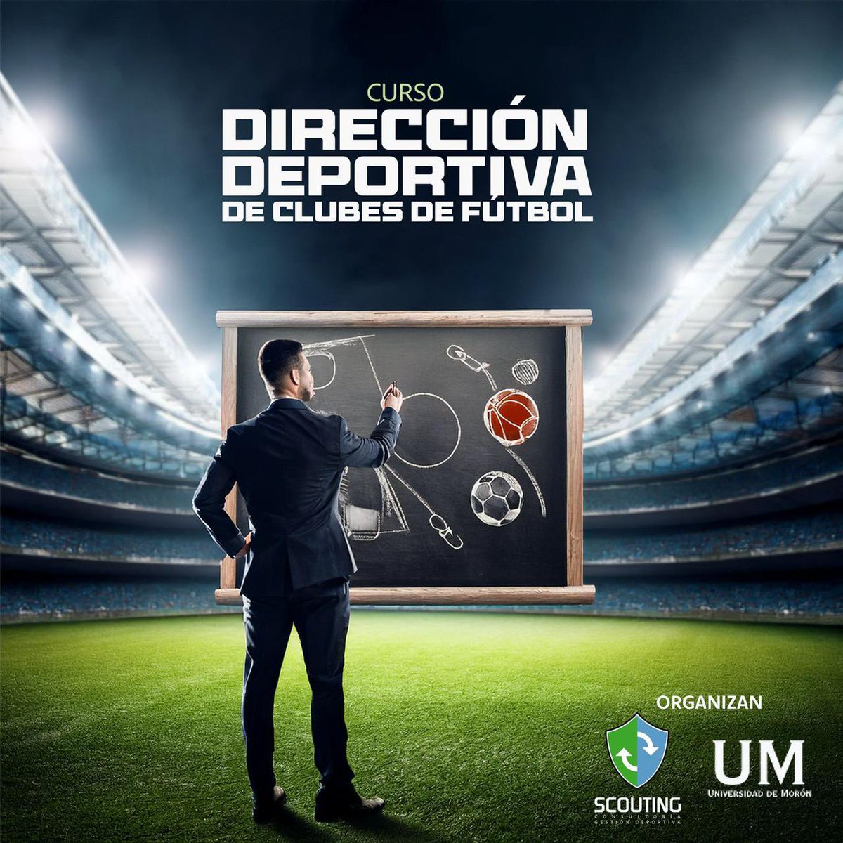 Lanzamos una nueva edición del Curso de Dirección Deportiva junto a <a href="/uni_moron/">Universidad de Morón</a> 

Podes iniciar tu inscripción en info@scouting.com.ar

🗓️ Fecha de Inicio: 21/10
🕘 Días y Horarios: Lunes y Miércoles de 19 a 21hs 
⌛️Cantidad de Clases: 12 encuentros
💻 Modalidad: Online / Virtual