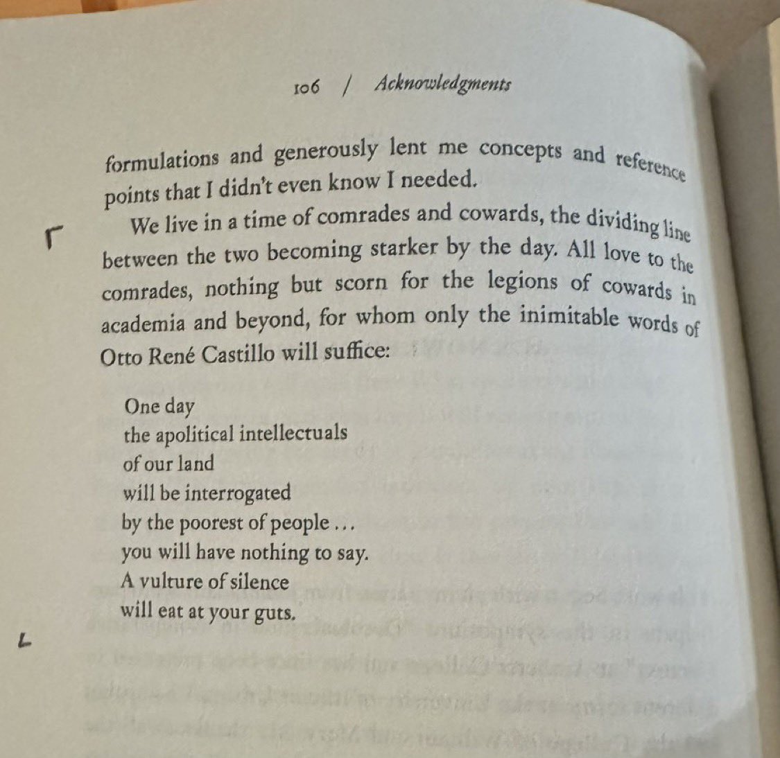 joma (@ka_joma_) on Twitter photo <a href="/Louis_Allday/">Louis Allday</a> <a href="/NewLeftReview/">New Left Review</a> “we live in a time of comrades and cowards, the dividing line between the two becoming starker by the day. all love to the comrades, nothing but scorn for the legions of cowards in academia and beyond…” -geo maher <a href="/Louis_Allday/">Louis Allday</a> <a href="/NewLeftReview/">New Left Review</a> “we live in a time of comrades and cowards, the dividing line between the two becoming starker by the day. all love to the comrades, nothing but scorn for the legions of cowards in academia and beyond…” -geo maher