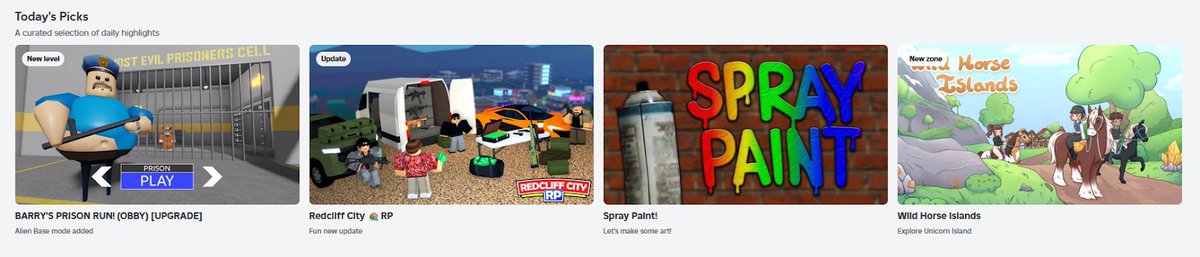 Does anyone know how to get featured on this 

Like do you have to contact roblox or something