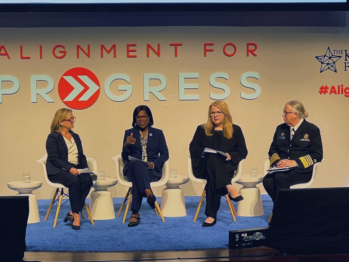 SAMHSA_Leader's tweet photo. Thank you to the @KennedyForum for the invitation to join today’s Alignment for Progress Panel alongside some of my federal colleagues. It was wonderful to share our mental health and substance use related advancements along with recommended areas of focus for the future. https://t.co/FOOiU17Ff7
