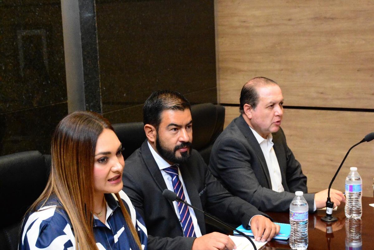 GPPRIDurango's tweet image. En reunión con el @ConsejoPazDgo, a través de los diputados @SugheyTorresR, y @ErnestoAlanisH en el #GPPRI 🔴 reafirmamos nuestro compromiso de seguir impulsando una agenda de diálogo y respeto, por un Durango en el que todas las personas puedan desarrollarse a plenitud. 🕊️