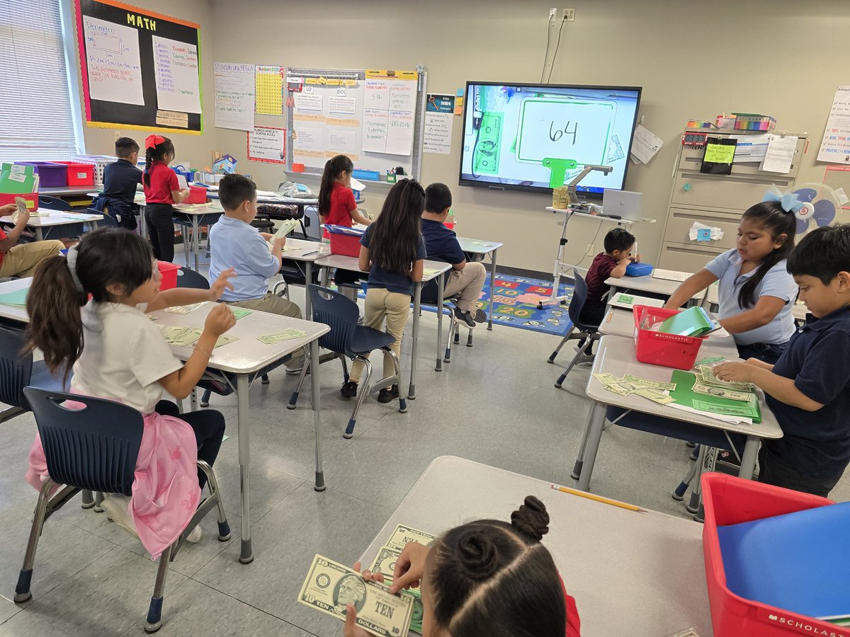 msgnz's tweet image. My students were really excited to "pay some bills" today! Let's see if they still feel the same way years from now! Haha 😅 #EurekaMath #SecondGrade