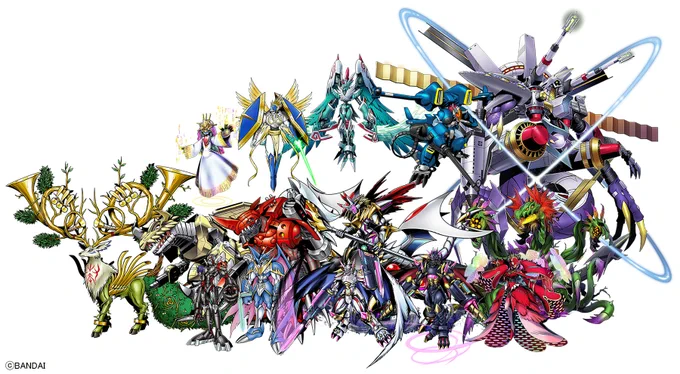 第111回デジ民投票 STARTお題は「デジモンペンデュラムCOLOR」で追加された究極体デジモンでお気に入りはどれ今回は後に発売された4.0～ZEROから15体の中から1つを選んで投票してね #デジモン #digimon 
