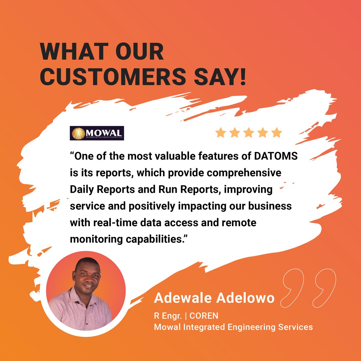 datoms_iot's tweet image. Customer Success Story! 🎉

#customersuccess #fuelmonitoring #operationalefficiency #nairobi #kenya #africa #dgmonitoring #generator