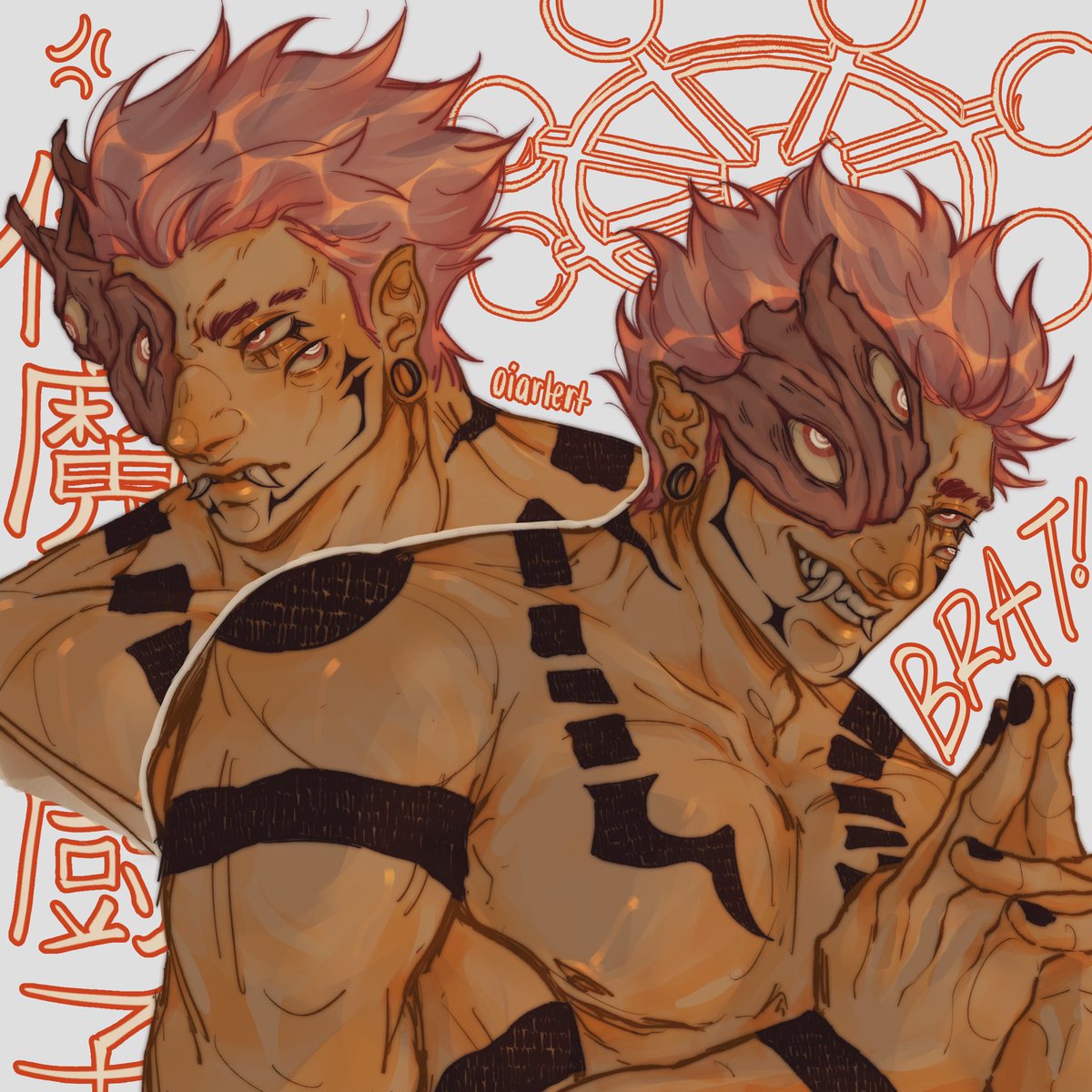 oiarlert's tweet photo. I LOVE JUJUTSU KAISEN!!!!!! https://t.co/XxHXEAZgpK