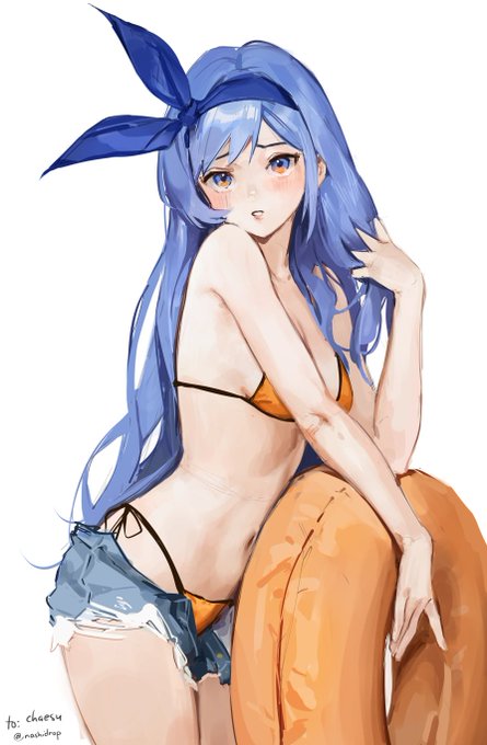 drew Minah. @chaesuart's OC ☺️💙 