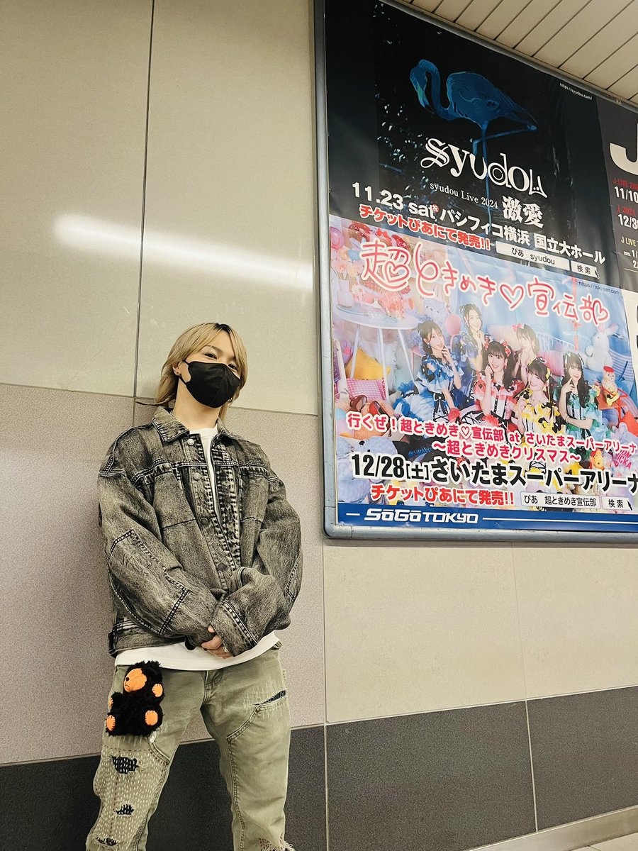 syudou Live 2024「激愛」 ファミリーマート抽選先行受付中！ 現在京王