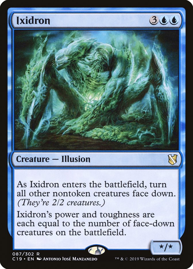 Jenn_the_Judge's tweet photo. #DailyRulesQuestion
Submitted by @BonafideVonafyd
I control a Grizzly Bears turned face-down with Cyber Conversion, a face-up Bears that was previously cloaked, a Scornful Egotist, and a face-down Egotist with a Vulpikeet on it. I cast Ixidron. What and how can I turn face-up? https://t.co/Mg38xyDAix