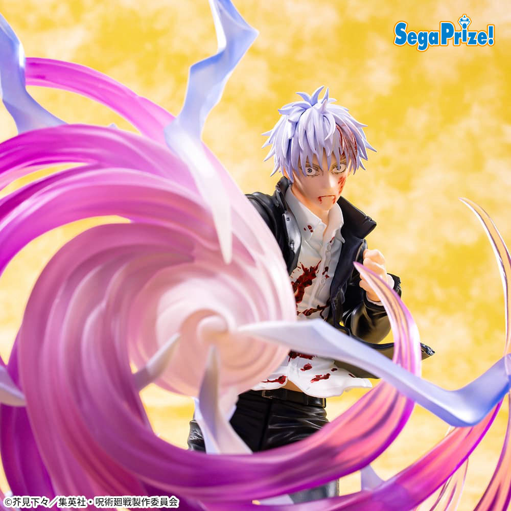 【新品未開封中身】呪術廻戦五条悟虚式「茈」Ver. 箱スレほぼ無し 新品、未開封】呪術廻戦 五条悟 フィギュア 虚式〓 『JUMP OUT HEROES