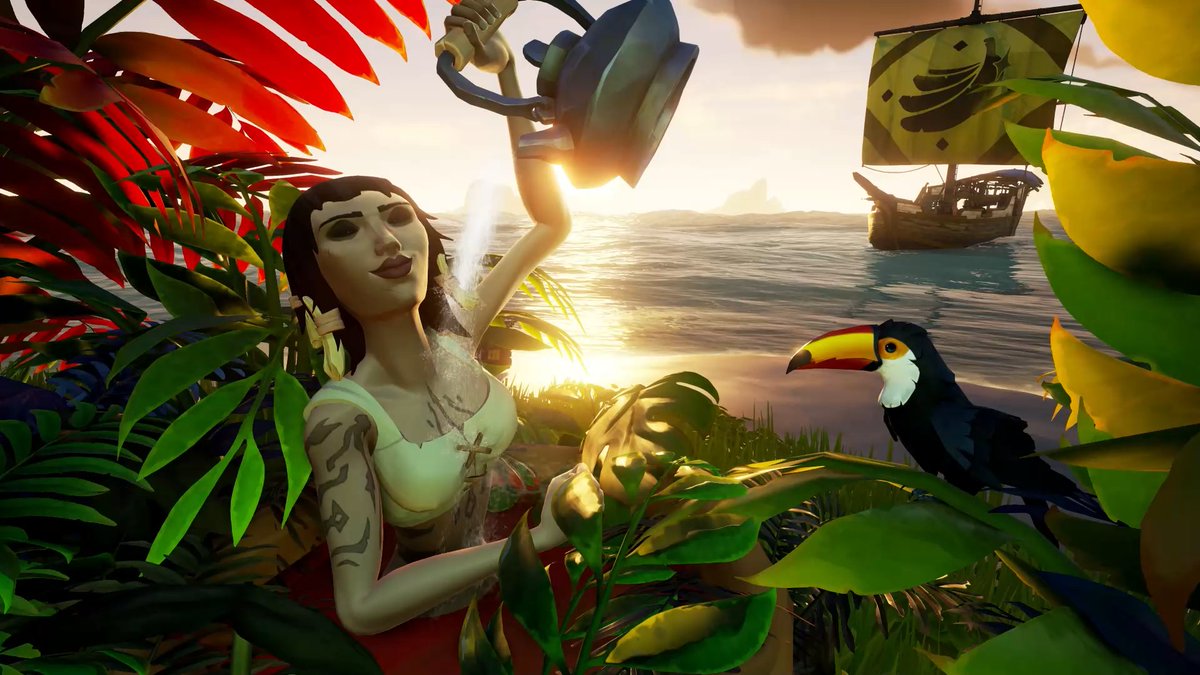 After a long journey, it's time for a shower

Theme: Alone Sailor

#SoTShot <a href="/SeaOfThieves/">Sea of Thieves</a> #SeaOfThieves