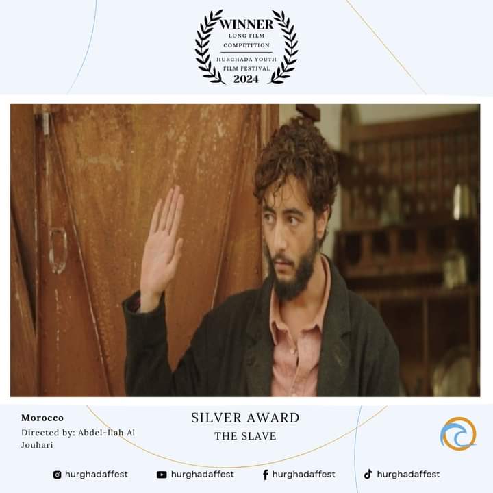 Achievements of today are the stepping stones for the future ones... And the silver award for the long film competition went to The Slave directed by Abdel-Ilah Al Jouhari from Morocco ✨️❤️

#hurghadayouthfilmfestival
