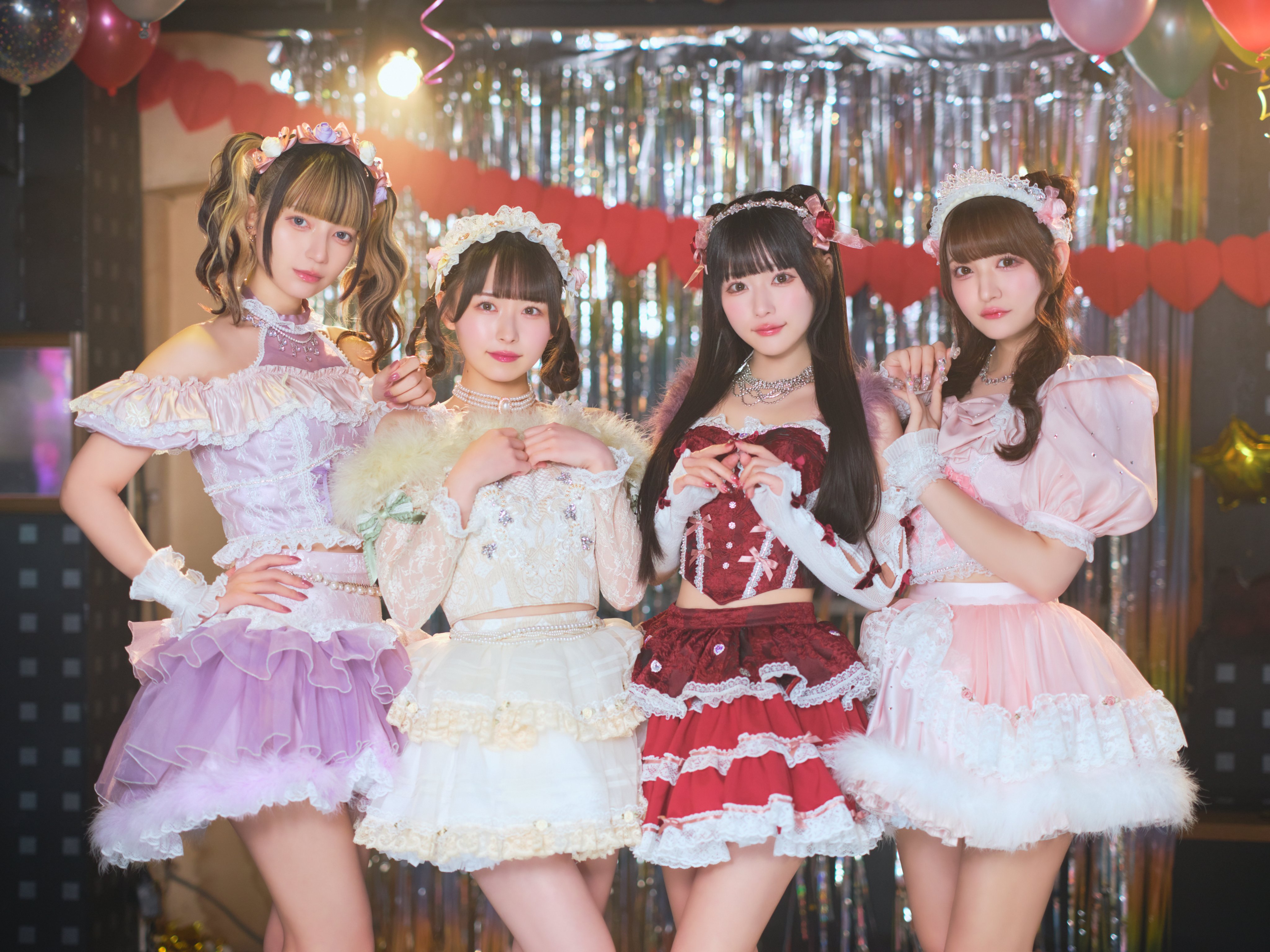 きゅるりんってしてみて 逃げ水あむ ベースボールシャツ リスト