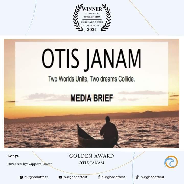 Achievements of today are the stepping stones for the future ones... And the golden award for the long film competition went to Otis Janam directed by Zippora Okoth from Kenya✨️❤️

#hurghadayouthfilmfestival