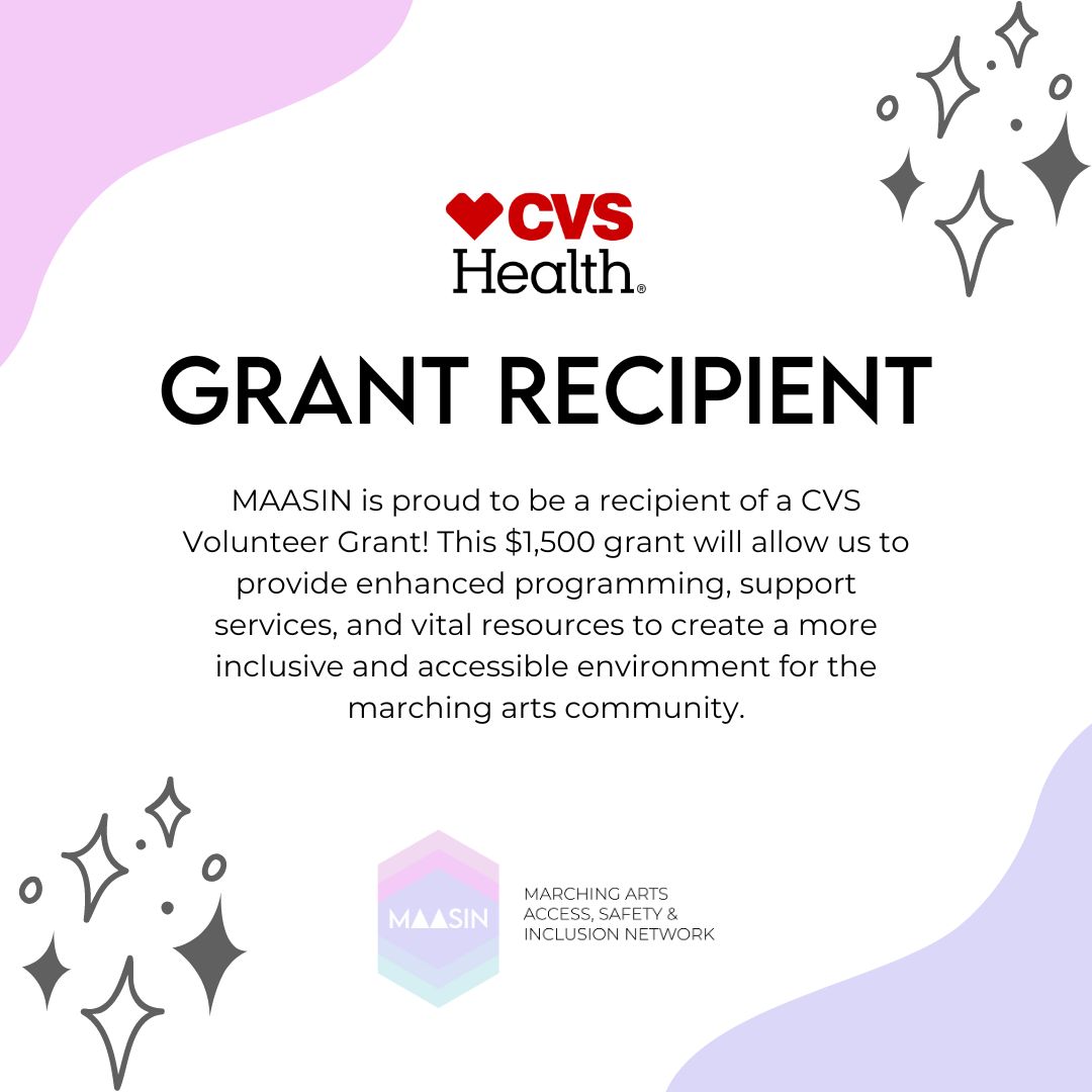 Marching Arts Access, Safety, & Inclusion Network tweet media