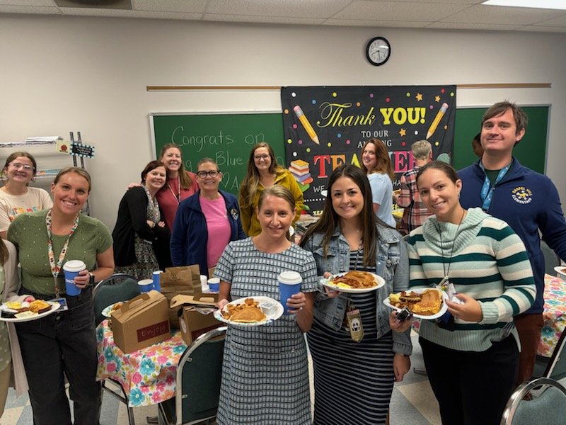 Chapel Hill ES (@chapelhilles) on Twitter photo Thank you to Ms. Dohler's daughter and the Amazon DMD2 staff for a delicious IHOP breakfast this morning celebrating CHE being named a National Blue Ribbon School! We truly appreciate your kindness and generosity! ππππ
<a href="/NancyWenzl/">Nancy Wenzl Hill</a> <a href="/JulieMintiens/">Julie Mintiens</a> Thank you to Ms. Dohler's daughter and the Amazon DMD2 staff for a delicious IHOP breakfast this morning celebrating CHE being named a National Blue Ribbon School! We truly appreciate your kindness and generosity! ππππ
<a href="/NancyWenzl/">Nancy Wenzl Hill</a> <a href="/JulieMintiens/">Julie Mintiens</a>