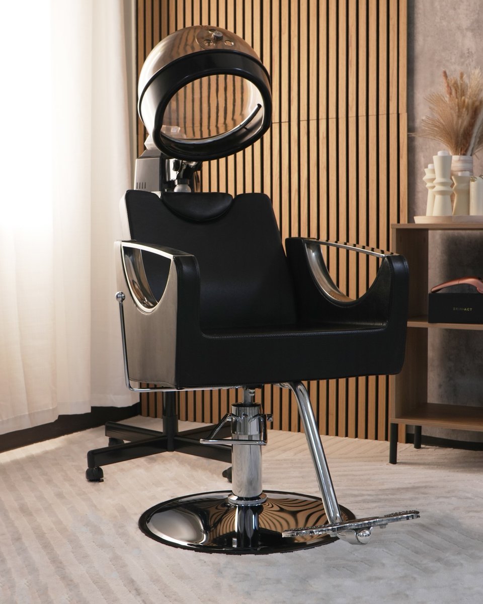 spaandequipment's tweet image. Transform your styling experience with the Kelia Styling Chair and Elitr Hair Steamer. Comfort and innovation come together for that salon-perfect look! ✨ #HairGoals #SalonEssentials

Explore out Website:
spaandequipment.com
