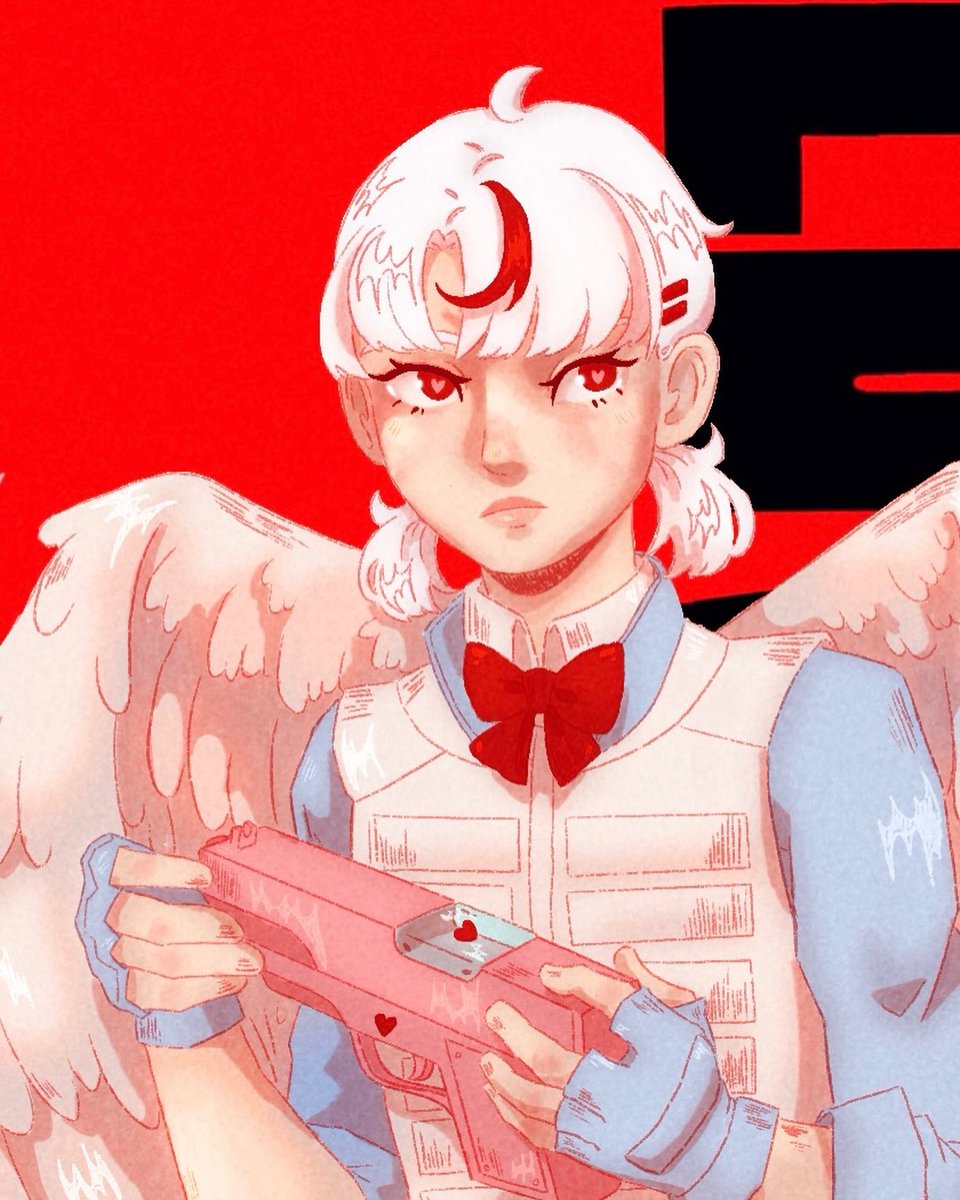 Koharu fanart I did at work 🫶🏻🫶🏻

#LOVEBULLET #ラブ・バレット