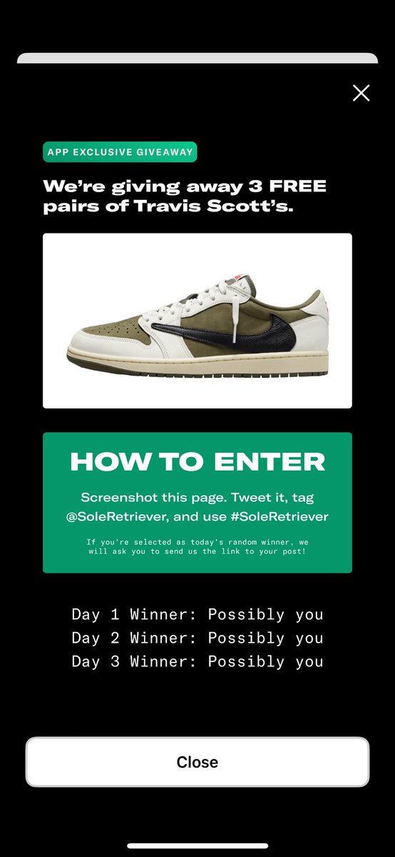 AllenAllenibg's tweet photo. #SoleRetriever @SoleRetriever https://t.co/VY5fKFNCai