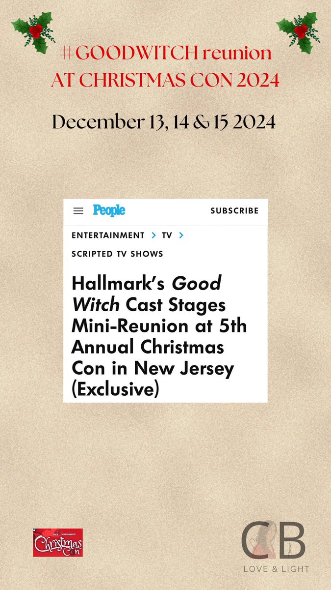 goodiesgw's tweet photo. New article about #GOODWITCH RENION AT @Thats4Ent Christmas CON #Goodies #SAVEGOODWITCH @reallycb @people @hallmarkchannel
@Hallmark_Family @WhizbangFilms @ITV @w_network @ElizabethYostHC @SamanthaDiPippo #LisaHamiltonDaly
https://t.co/6BNU0Smq4Q https://t.co/nMEgYKEKGD