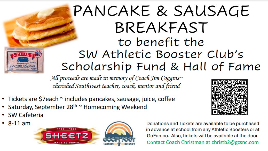 Southwest Cowboys (@swcowboys_athl) on Twitter photo Have breakfast at The Ranch Saturday morning!
<a href="/SW_CowgirlsBB/">Southwest Guilford Women’s Basketball</a> <a href="/SW_lacrosse/">Southwest Lacrosse</a> <a href="/sw_leadership/">Southwest Leadership</a> <a href="/SWGHS_Football/">Southwest Guilford Football</a> Have breakfast at The Ranch Saturday morning!
<a href="/SW_CowgirlsBB/">Southwest Guilford Women’s Basketball</a> <a href="/SW_lacrosse/">Southwest Lacrosse</a> <a href="/sw_leadership/">Southwest Leadership</a> <a href="/SWGHS_Football/">Southwest Guilford Football</a>