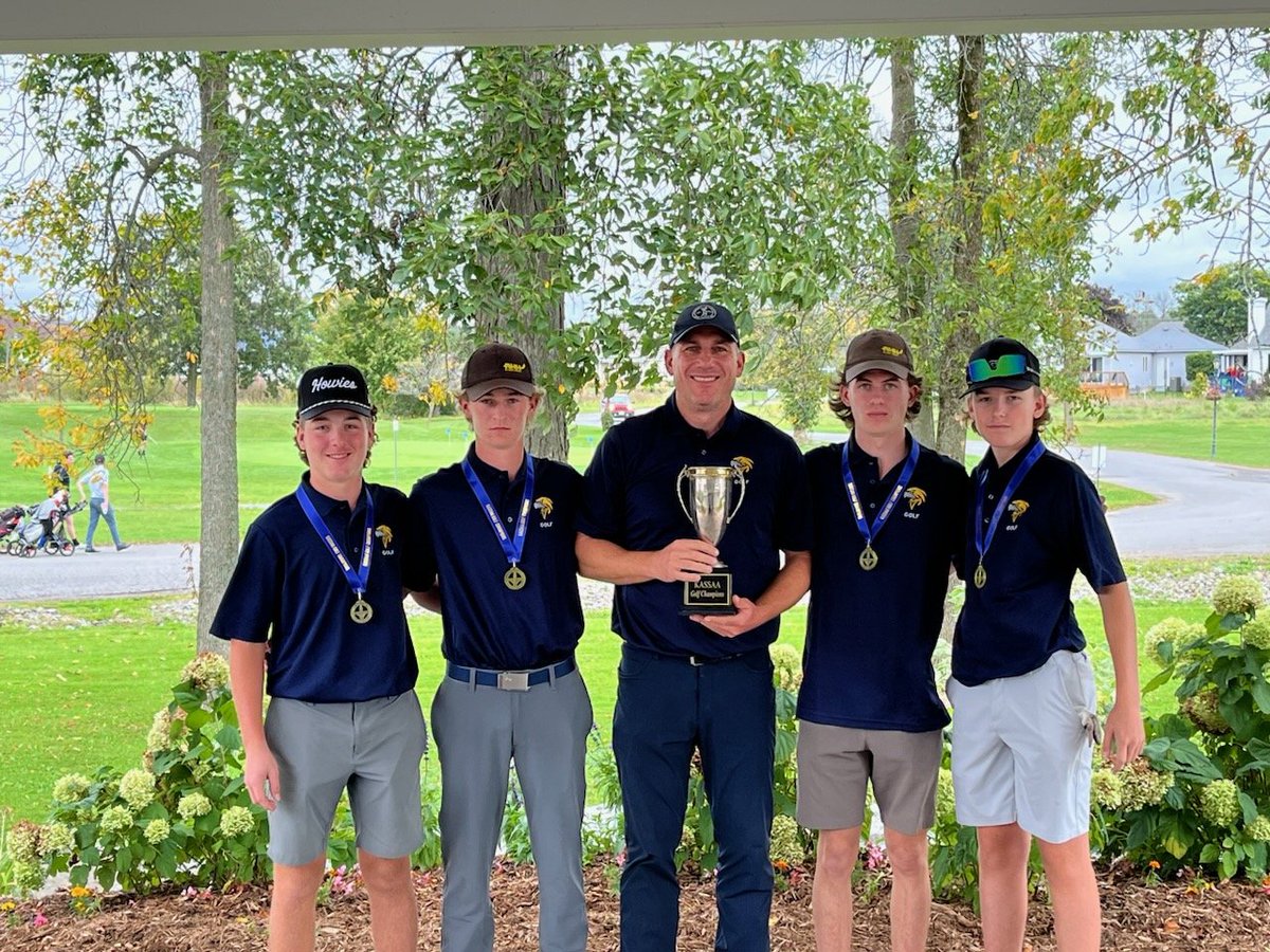 Congratulations to the <a href="/NDSS_Athletics/">NDSSAthletics</a> boys golf team on their big win today at the KASSAA Championships. 
Coach Mike Hartwick had the boys dialed.